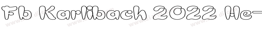 Fb Karlibach 2022 He字体转换